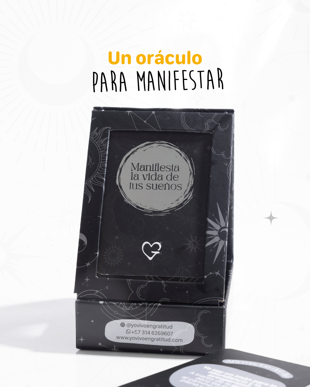 Oráculo Manifestación 💛 – Afirmaciones para Crear la Vida que Deseas