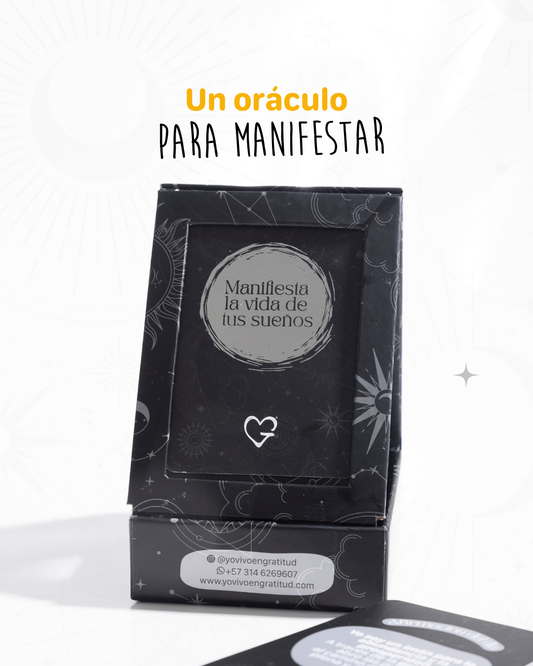 Oráculo Manifestación 💛 – Afirmaciones para Crear la Vida que Deseas