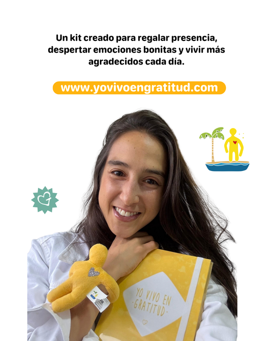 Abrazando la gratitud (Diario gratitud y abrazador)