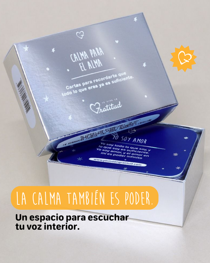 Oráculo Calma para el Alma – Cartas de Afirmaciones Yo Soy y Conexión Interior