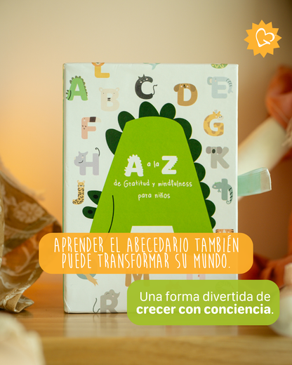 Cartas  A–Z de Gratitud y Mindfulness para Niños