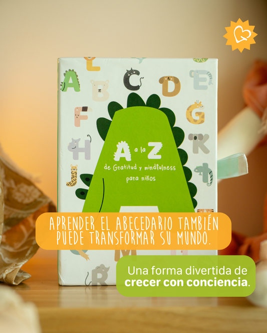 Cartas  A–Z de Gratitud y Mindfulness para Niños