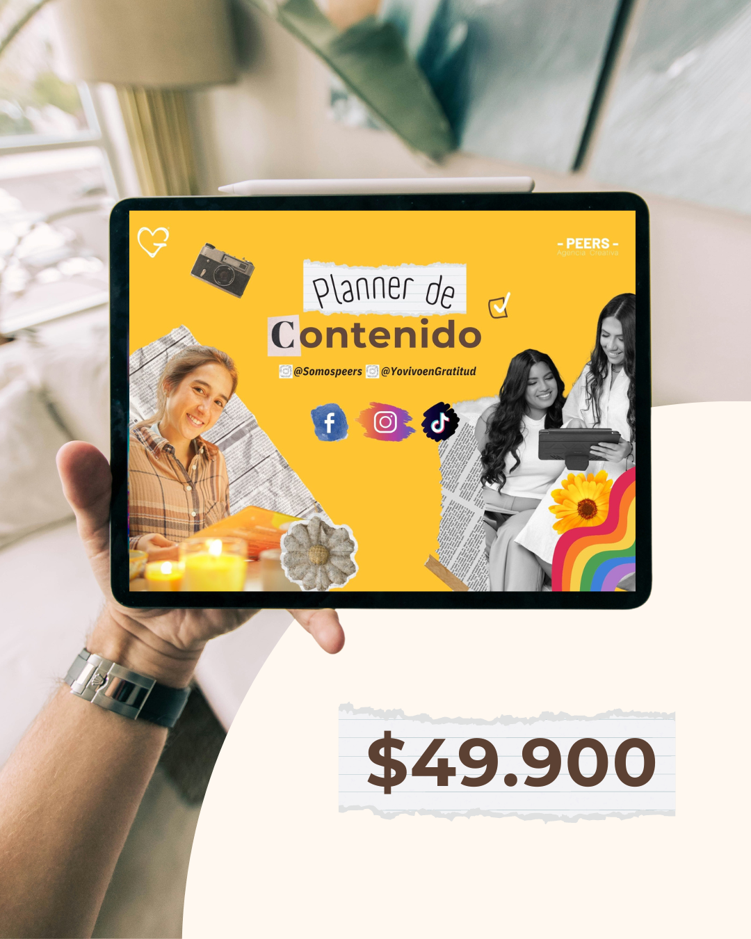 Planner contenido redes sociales