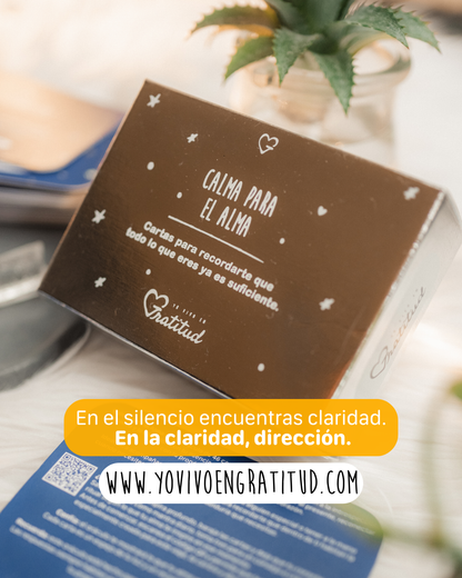 Oráculo Calma para el Alma – Cartas de Afirmaciones Yo Soy y Conexión Interior